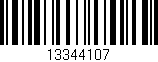 Código de barras (EAN, GTIN, SKU, ISBN): '13344107'