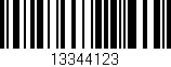 Código de barras (EAN, GTIN, SKU, ISBN): '13344123'