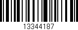 Código de barras (EAN, GTIN, SKU, ISBN): '13344187'