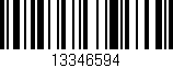 Código de barras (EAN, GTIN, SKU, ISBN): '13346594'
