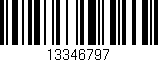 Código de barras (EAN, GTIN, SKU, ISBN): '13346797'