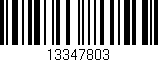 Código de barras (EAN, GTIN, SKU, ISBN): '13347803'