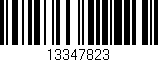 Código de barras (EAN, GTIN, SKU, ISBN): '13347823'