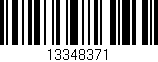 Código de barras (EAN, GTIN, SKU, ISBN): '13348371'