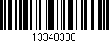 Código de barras (EAN, GTIN, SKU, ISBN): '13348380'