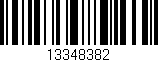 Código de barras (EAN, GTIN, SKU, ISBN): '13348382'