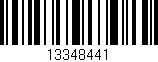 Código de barras (EAN, GTIN, SKU, ISBN): '13348441'