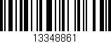 Código de barras (EAN, GTIN, SKU, ISBN): '13348861'