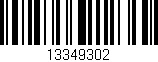 Código de barras (EAN, GTIN, SKU, ISBN): '13349302'