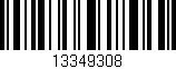 Código de barras (EAN, GTIN, SKU, ISBN): '13349308'