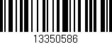Código de barras (EAN, GTIN, SKU, ISBN): '13350586'