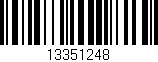 Código de barras (EAN, GTIN, SKU, ISBN): '13351248'