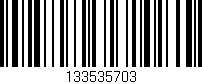 Código de barras (EAN, GTIN, SKU, ISBN): '133535703'