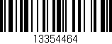 Código de barras (EAN, GTIN, SKU, ISBN): '13354464'
