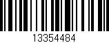Código de barras (EAN, GTIN, SKU, ISBN): '13354484'