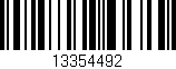Código de barras (EAN, GTIN, SKU, ISBN): '13354492'