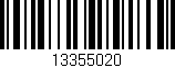 Código de barras (EAN, GTIN, SKU, ISBN): '13355020'