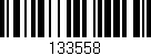 Código de barras (EAN, GTIN, SKU, ISBN): '133558'
