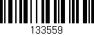 Código de barras (EAN, GTIN, SKU, ISBN): '133559'
