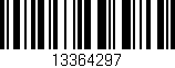 Código de barras (EAN, GTIN, SKU, ISBN): '13364297'