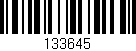 Código de barras (EAN, GTIN, SKU, ISBN): '133645'