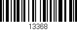 Código de barras (EAN, GTIN, SKU, ISBN): '13368'