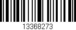Código de barras (EAN, GTIN, SKU, ISBN): '13368273'