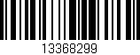 Código de barras (EAN, GTIN, SKU, ISBN): '13368299'
