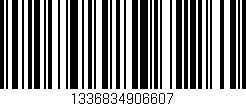 Código de barras (EAN, GTIN, SKU, ISBN): '1336834906607'