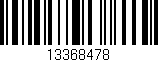 Código de barras (EAN, GTIN, SKU, ISBN): '13368478'