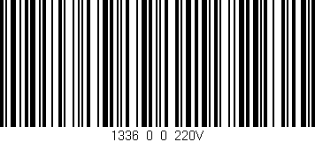 Código de barras (EAN, GTIN, SKU, ISBN): '1336_0_0_220V'