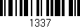 Código de barras (EAN, GTIN, SKU, ISBN): '1337'