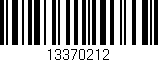 Código de barras (EAN, GTIN, SKU, ISBN): '13370212'