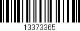 Código de barras (EAN, GTIN, SKU, ISBN): '13373365'