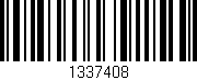 Código de barras (EAN, GTIN, SKU, ISBN): '1337408'