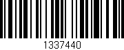 Código de barras (EAN, GTIN, SKU, ISBN): '1337440'