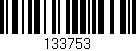 Código de barras (EAN, GTIN, SKU, ISBN): '133753'