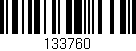 Código de barras (EAN, GTIN, SKU, ISBN): '133760'