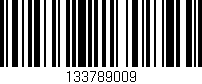 Código de barras (EAN, GTIN, SKU, ISBN): '133789009'