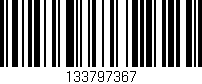 Código de barras (EAN, GTIN, SKU, ISBN): '133797367'