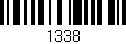 Código de barras (EAN, GTIN, SKU, ISBN): '1338'