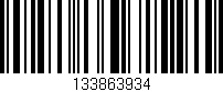 Código de barras (EAN, GTIN, SKU, ISBN): '133863934'