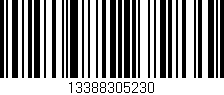 Código de barras (EAN, GTIN, SKU, ISBN): '13388305230'