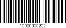 Código de barras (EAN, GTIN, SKU, ISBN): '13388330232'