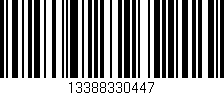 Código de barras (EAN, GTIN, SKU, ISBN): '13388330447'