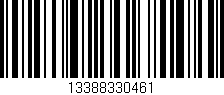 Código de barras (EAN, GTIN, SKU, ISBN): '13388330461'