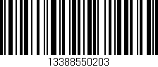 Código de barras (EAN, GTIN, SKU, ISBN): '13388550203'
