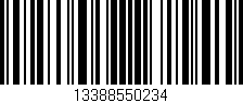 Código de barras (EAN, GTIN, SKU, ISBN): '13388550234'