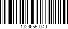 Código de barras (EAN, GTIN, SKU, ISBN): '13388550340'