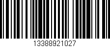 Código de barras (EAN, GTIN, SKU, ISBN): '13388921027'